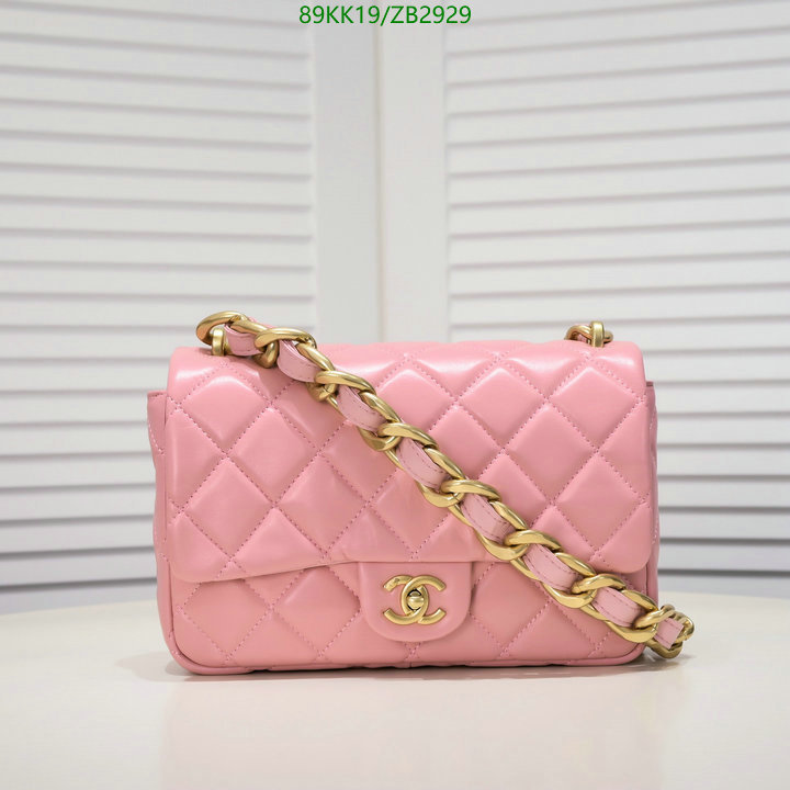 Chanel Bags ( 4A )-Diagonal-,Code: ZB2929,$: 89USD