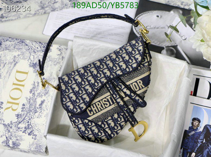 Dior Bags -(Mirror)-Saddle-,Code: YB5783,$: 189USD