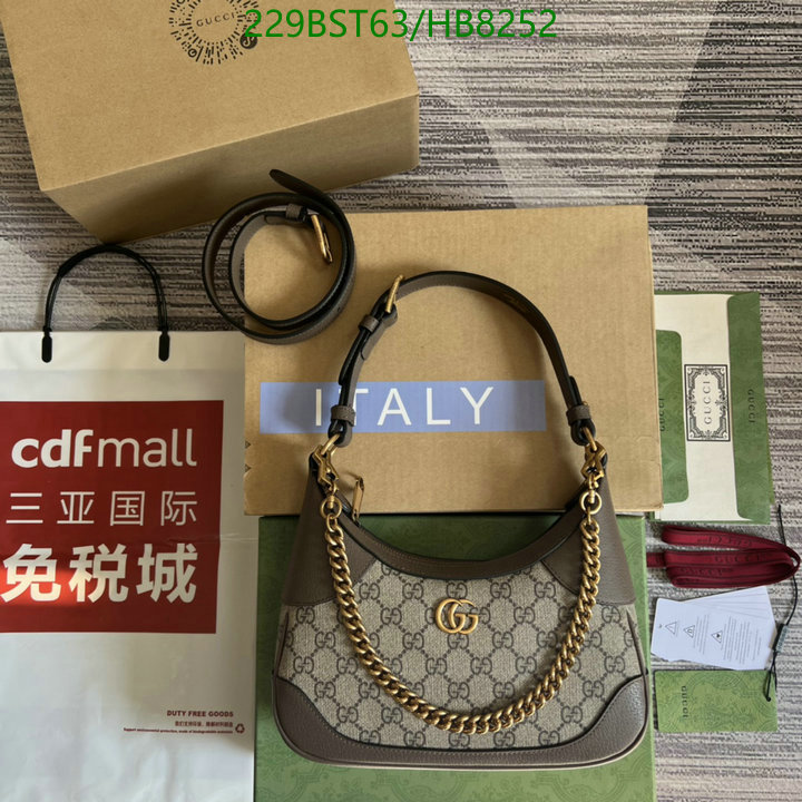 Gucci Bag-(Mirror)-Handbag-,Code: HB8252,$: 229USD