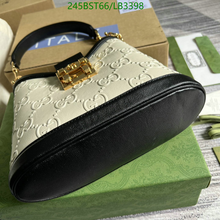 Gucci Bag-(Mirror)-Handbag-,Code: LB3398,$: 245USD