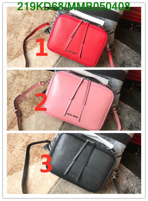 Miu Miu Bag-(Mirror)-Diagonal-,Code: MMB050408,$:219USD