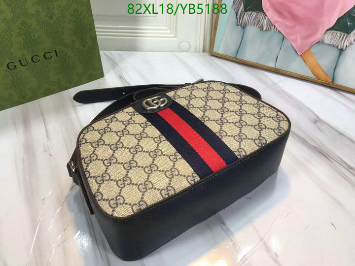 Gucci Bag-(4A)-Ophidia-G,Code: YB5188,$: 82USD