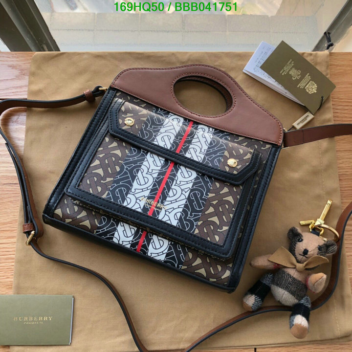 Burberry Bag-(Mirror)-Handbag-,Code: BBB041751,$: 169USD