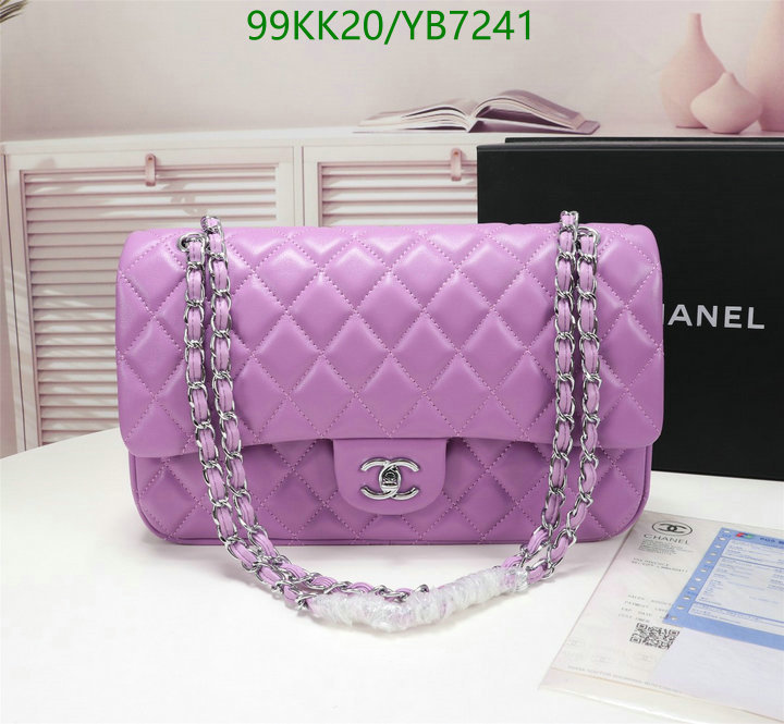 Chanel Bags ( 4A )-Diagonal-,Code: YB7241,$: 99USD