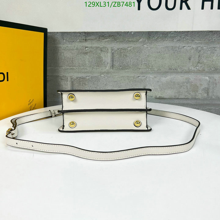 Fendi Bag-(4A)-Peekaboo,Code: ZB7481,$: 129USD