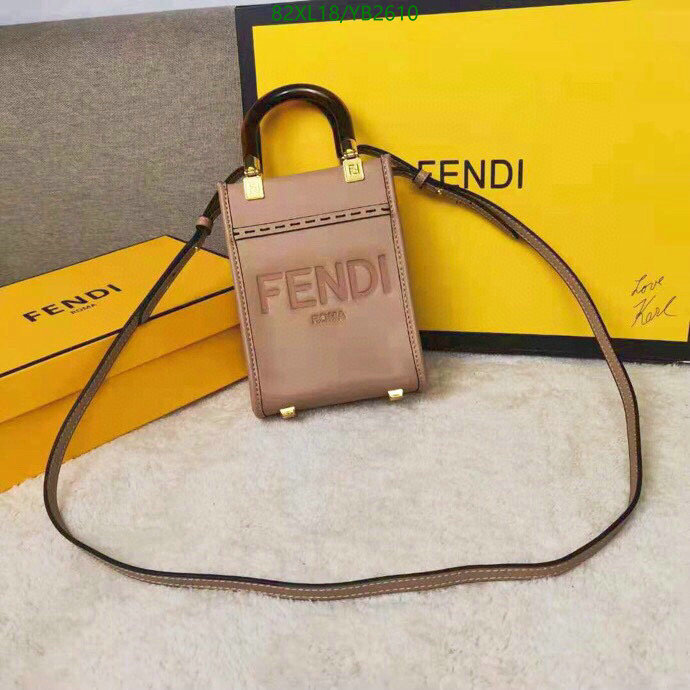 Fendi Bag-(4A)-Sunshine-,Code: YB2610,$: 82USD