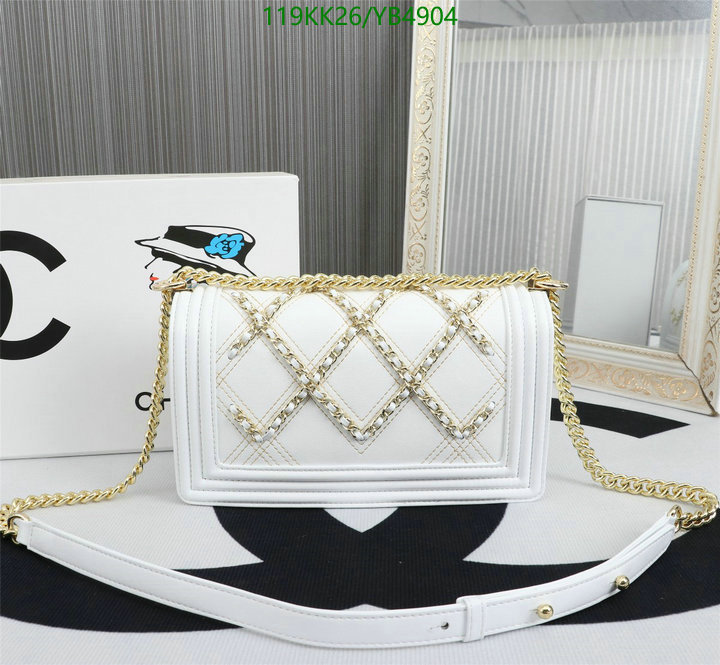 Chanel Bags ( 4A )-Le Boy,Code: YB4904,$: 119USD