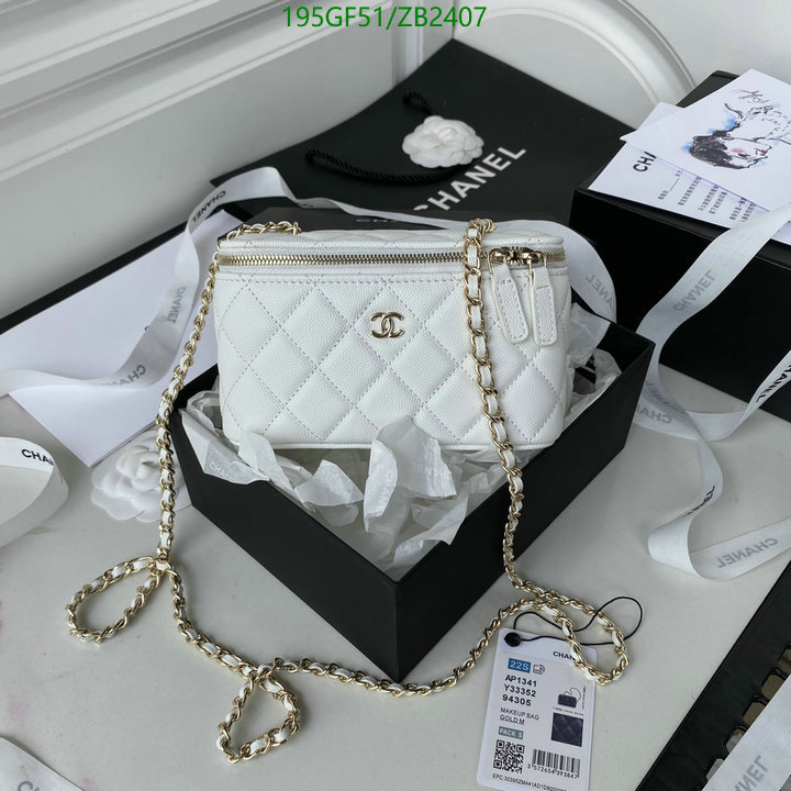 Chanel Bags -(Mirror)-Vanity--,Code: ZB2407,$: 195USD