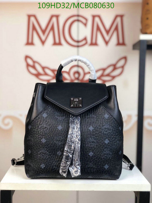 MCM Bag-(Mirror)-Backpack-,Code:MCB080630,$:109USD