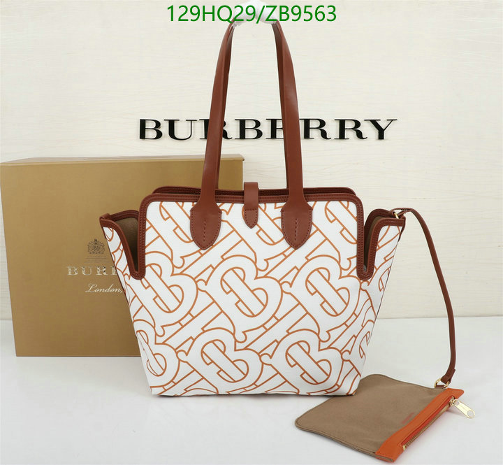 Burberry Bag-(4A)-Handbag-,Code: ZB9563,$: 129USD