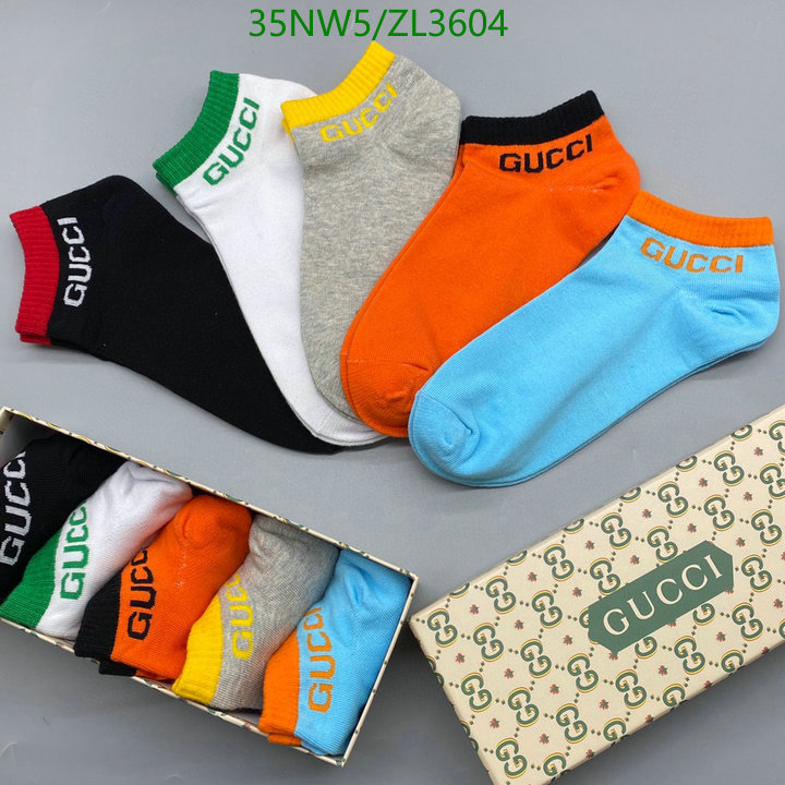 Sock-Gucci, Code: ZL3604,$: 35USD