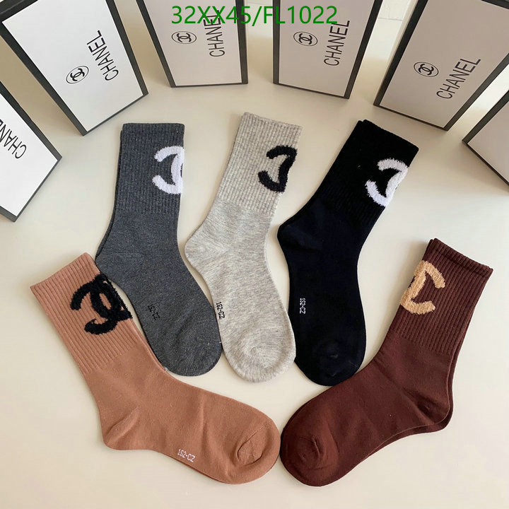 Sock-Chanel,Code: FL1021,$: 32USD