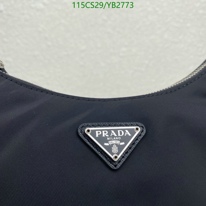 Prada Bag-(Mirror)-Re-Edition 2000,Code: YB2773,$: 115USD