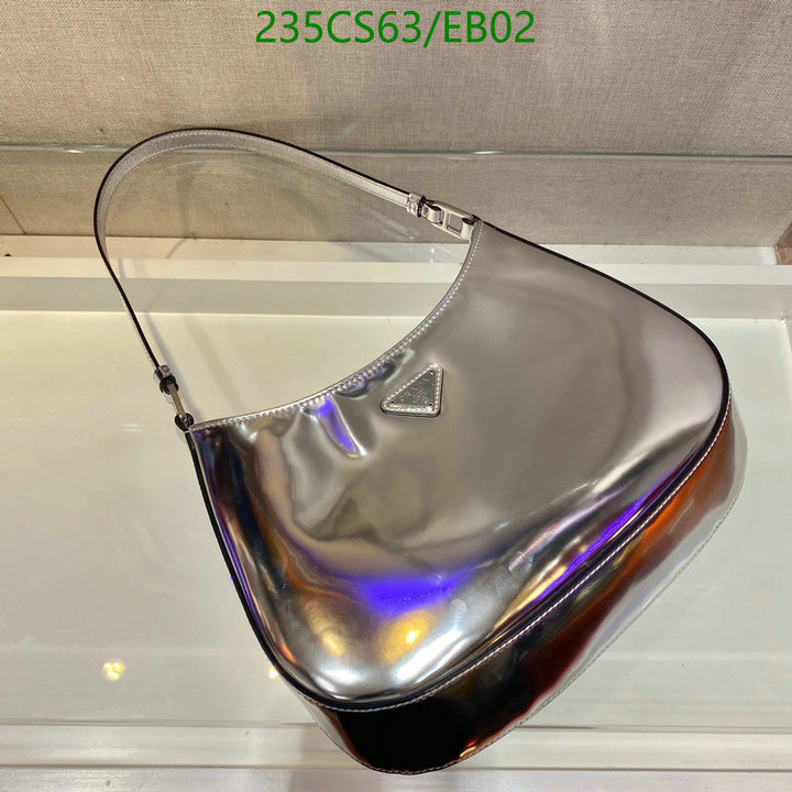 Prada Bag-(Mirror)-Cleo,Code: EB02,$: 235USD