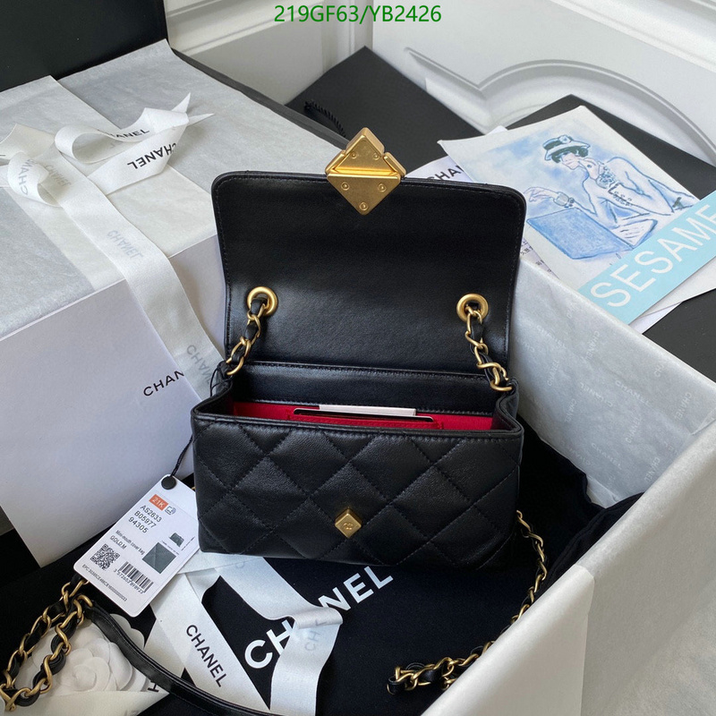 Chanel Bags -(Mirror)-Diagonal-,Code: YB2426,$: 219USD