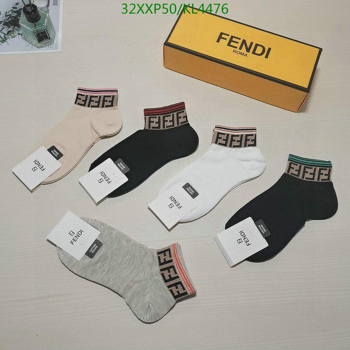 Sock-Fendi, Code: KL4476,$: 32USD