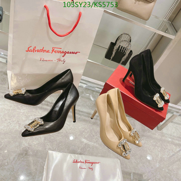 Women Shoes-Ferragamo, Code: KS5753,$: 105USD