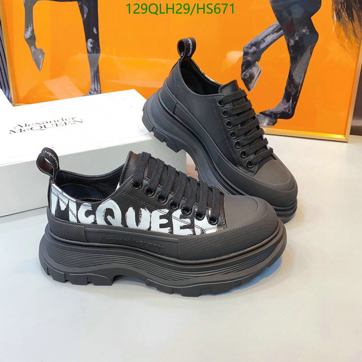 Men shoes-Alexander Mcqueen, Code: HS671,$: 129USD