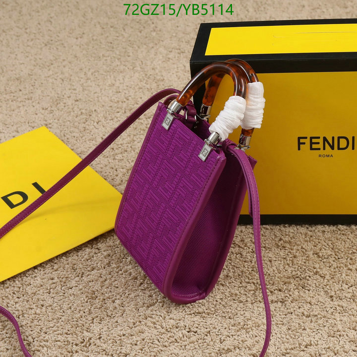 Fendi Bag-(4A)-Sunshine-,Code: YB5114,$: 99USD