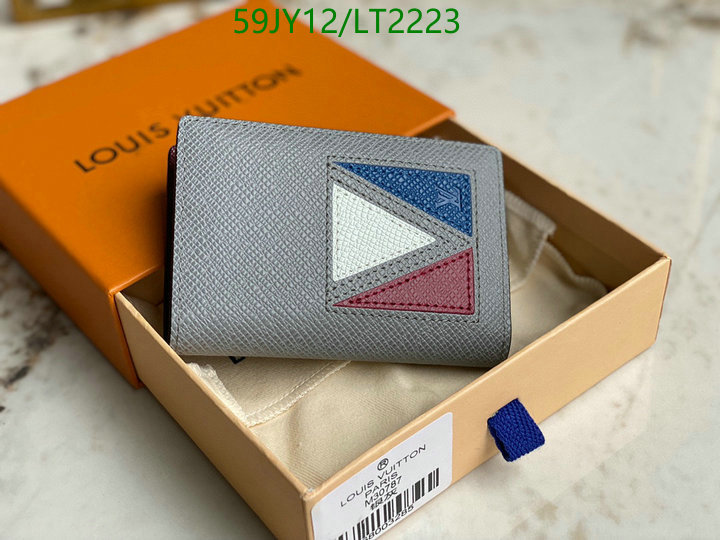 LV Bags-(Mirror)-Wallet-,Code: LT2223,$: 59USD