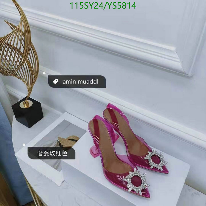 Women Shoes-Amina Muaddi, Code: YS5814,$: 115USD