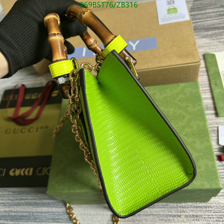 Gucci Bag-(Mirror)-Diana-Bamboo-,Code: ZB316,$: 269USD