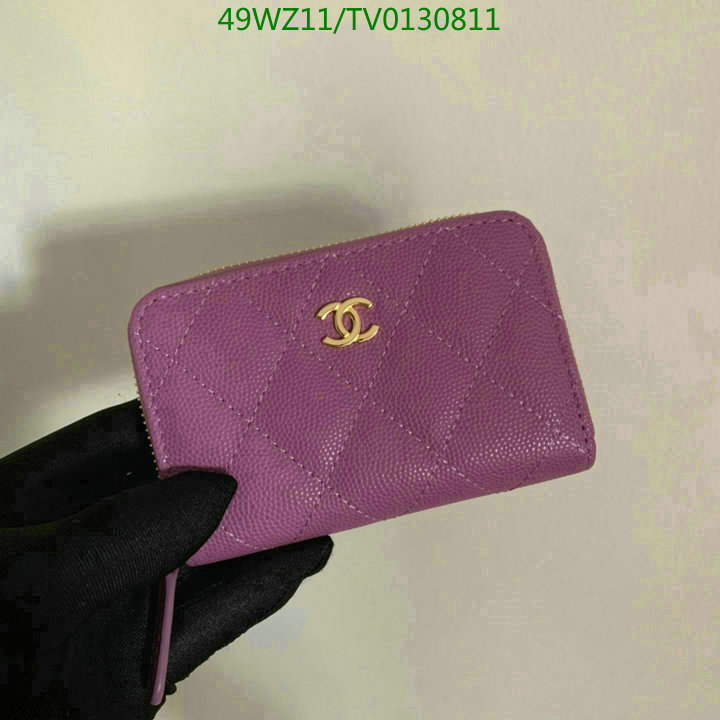 Chanel Bags ( 4A )-Wallet-,Code: TV0130811,$: 49USD