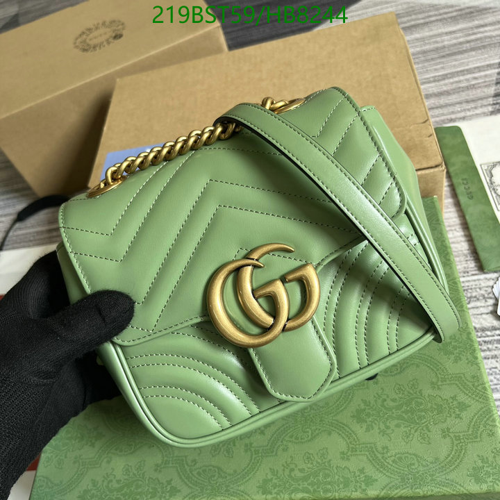 Gucci Bag-(Mirror)-Marmont,Code: HB8244,$: 219USD