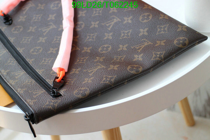 LV Bags-(Mirror)-Wallet-,Code: T062245,$: 99USD