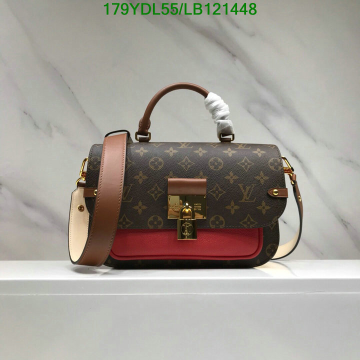 LV Bags-(Mirror)-Handbag-,Code: LB121448,$: 179USD