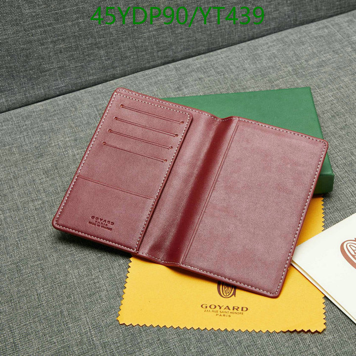 Goyard Bag-(Mirror)-Wallet-,Code: YT439,$: 45USD