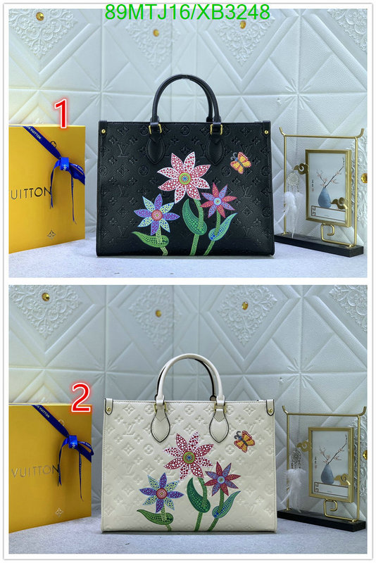 LV Bags-(4A)-Handbag Collection-,Code: XB3248,$: 89USD