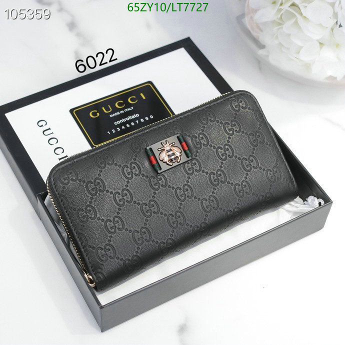 Gucci Bag-(4A)-Wallet-,Code: LT7727,$: 65USD