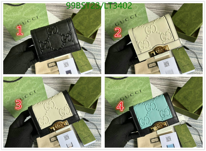 Gucci Bag-(Mirror)-Wallet-,Code: LT3402,$: 99USD