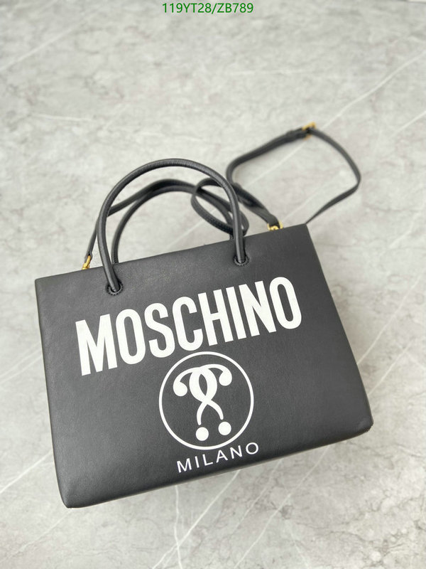 Moschino Bag-(Mirror)-Handbag-,Code: ZB789,$: 119USD