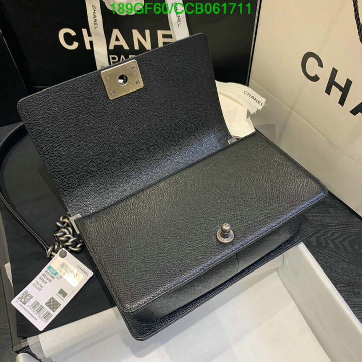 Chanel Bags -(Mirror)-Le Boy,Code: CCB061711,$: 189USD