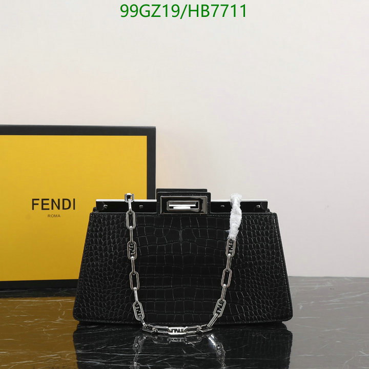 Fendi Bag-(4A)-Handbag-,Code: HB7711,$: 99USD