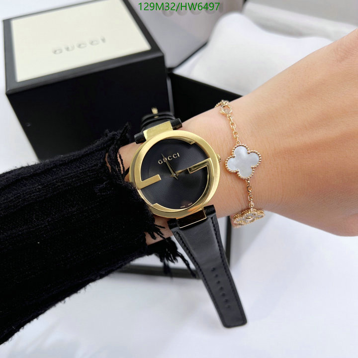 Watch-4A Quality-Gucci, Code: HW6497,$: 129USD