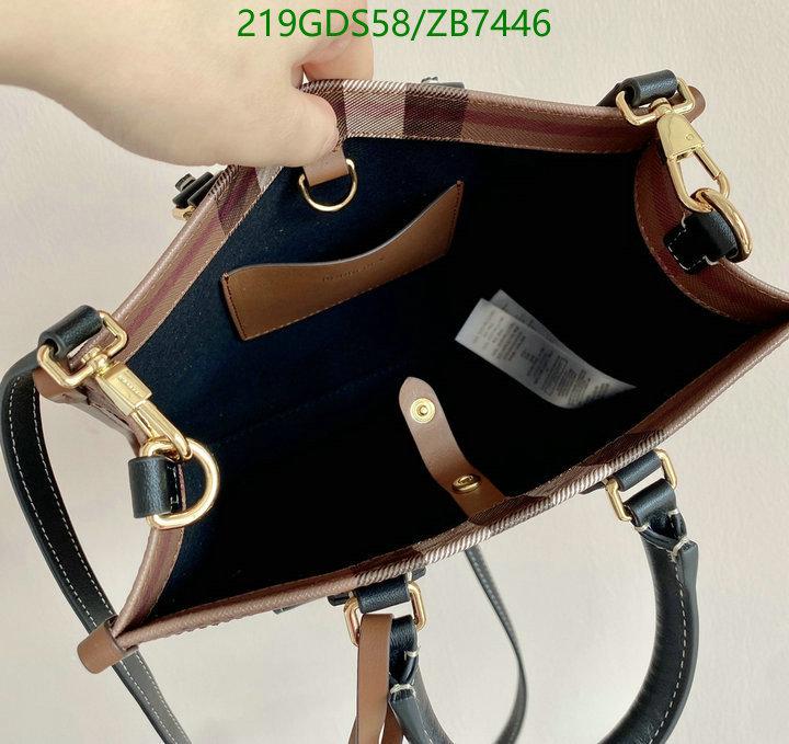 Burberry Bag-(Mirror)-Handbag-,Code: ZB7446,$: 219USD