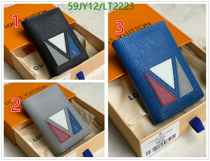 LV Bags-(Mirror)-Wallet-,Code: LT2223,$: 59USD