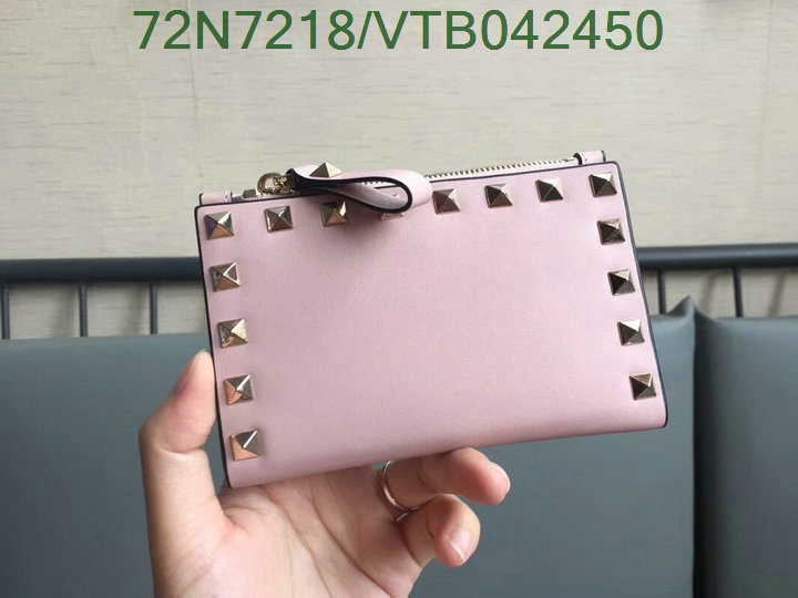 Valentino Bag-(Mirror)-Wallet-,Code: VTB042450,$:72USD