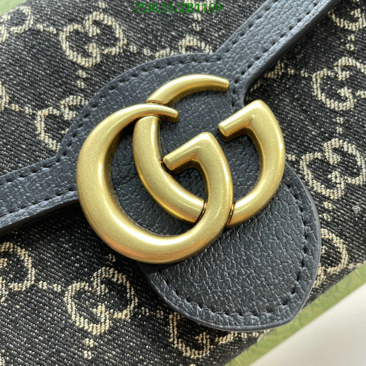 Gucci Bag-(4A)-Marmont,Code: ZB1169,$: 75USD