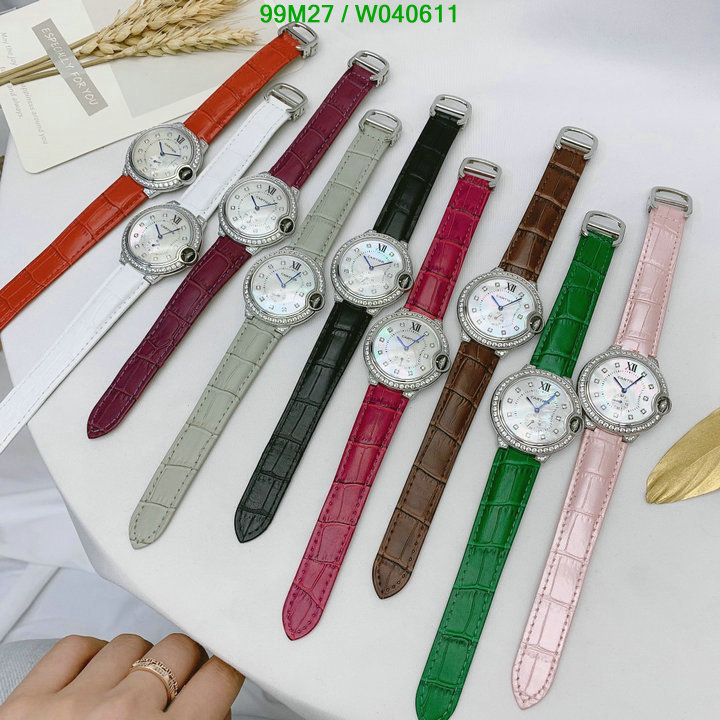 Watch-4A Quality-Cartier, Code: W040611,$: 99USD