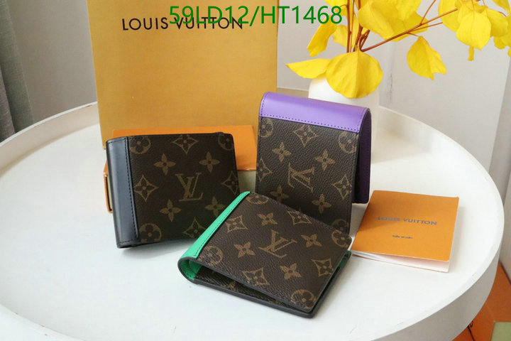 LV Bags-(Mirror)-Wallet-,Code: HT1468,$: 59USD