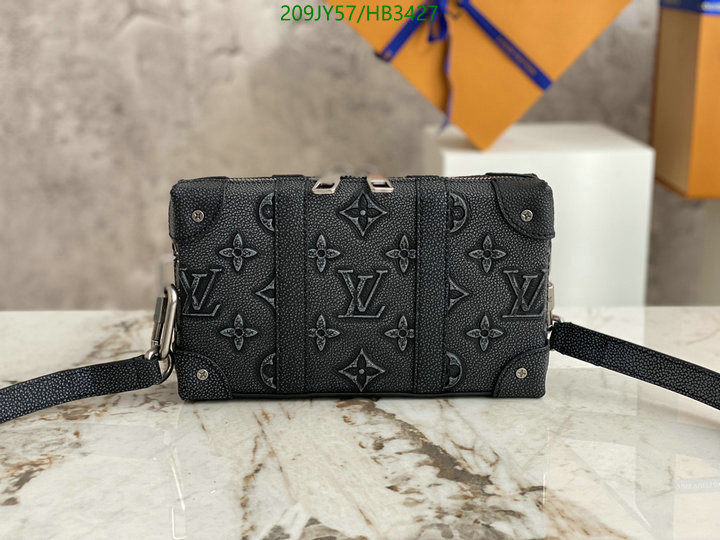 LV Bags-(Mirror)-Petite Malle-,Code: HB3427,$: 209USD