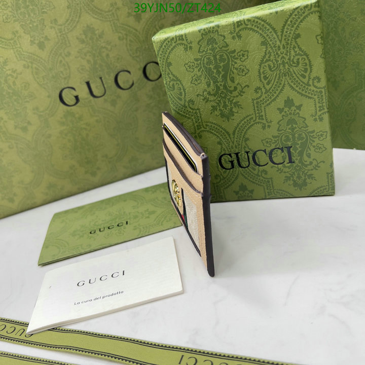 Gucci Bag-(4A)-Wallet-,Code: ZT424,$: 39USD