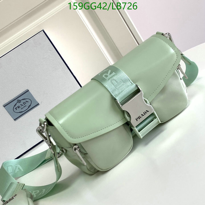 Prada Bag-(Mirror)-Diagonal-,Code: LB726,$: 159USD