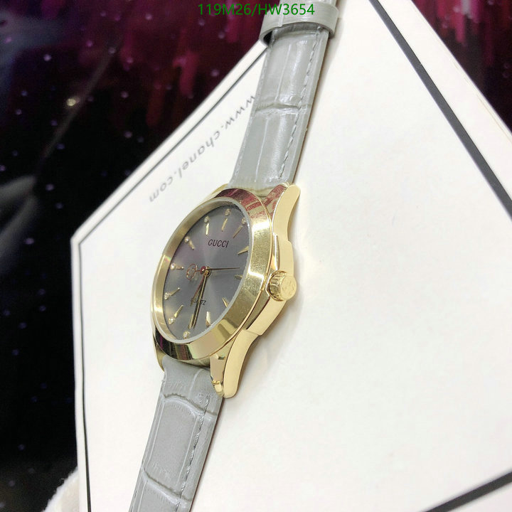 Watch-4A Quality-Gucci, Code: HW3654,$: 119USD