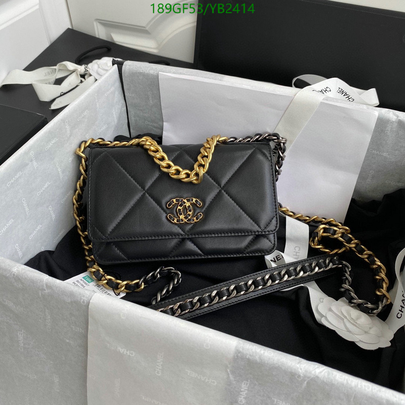 Chanel Bags -(Mirror)-Diagonal-,Code: YB2414,$: 189USD