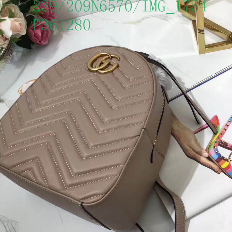 Gucci Bag-(Mirror)-Backpack-,Code: GGB112753,$: 239USD